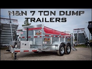 N&N Dump Trailers - 7 Ton Series - ACTION TRAILER SALES