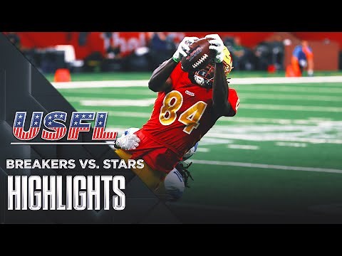 New Orleans Breakers vs. Philadelphia Stars Highlights | USFL
