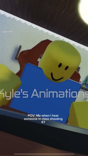 Me when I hear someone shouting 67!