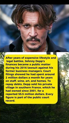 The Court Order That Forced Johnny Depp to Sell His French Village