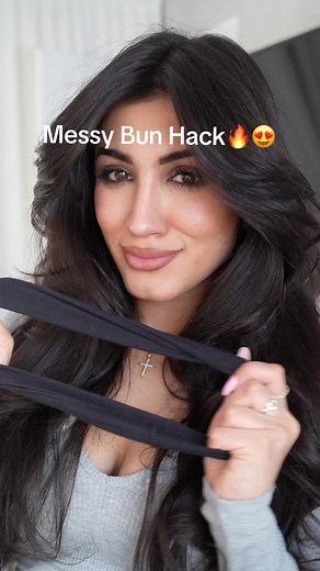 Achieve the Perfect Messy Bun with a Headband!