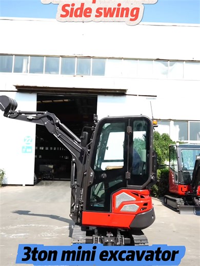Chinese mini excavators are sold in the United States. Free delivery and unloading are provided, along with a one-year warranty.#miniexcavator #excavator