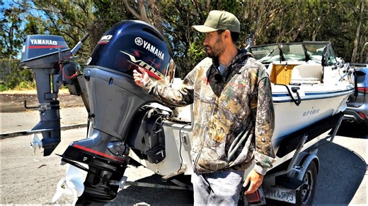 Out with the old: my new outboard motor