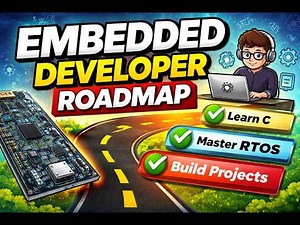 Embedded Developer Roadmap 2026 | Step-by-Step Guide for Beginners