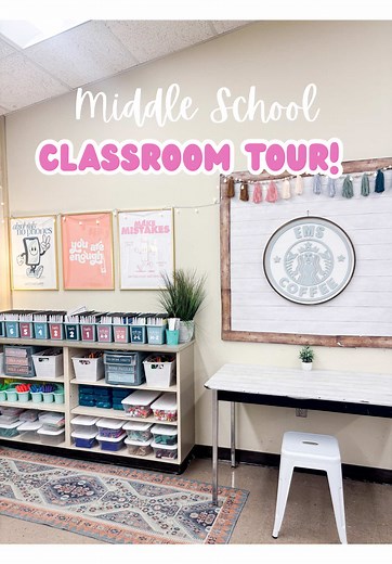 Middle School Classroom Tour: Decor and Essentials
