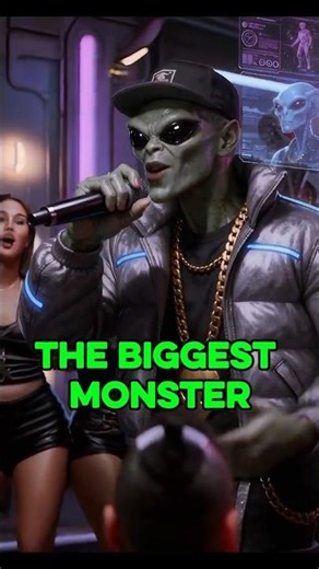Alien Hip Hop Rapper
