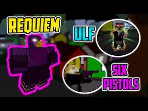 [Code!] Ultimate Life Form & Magician Red Requiem and Six Pistols Showcase in Jojo Blox!