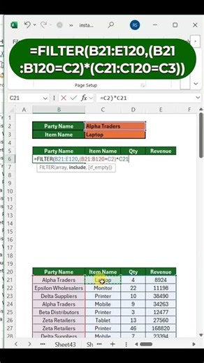How to use double filter in excel #excel #spreadsheetsoftware #microsoftexcel