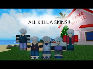All Killua Skins Anime Battle Arena