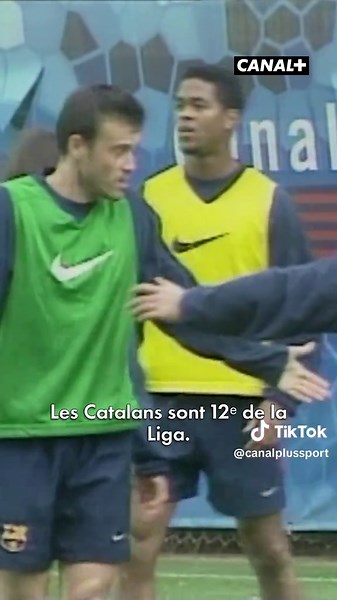 Luis Enrique déjà tendu .. 😡 #sportstiktok #footballtiktok #luisenrique #classico
