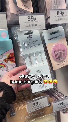 Affordable Crochet Supplies at Home Bargains
