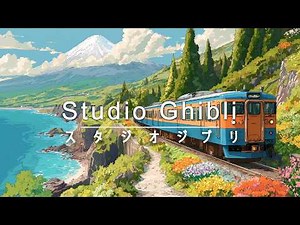 ジブリメドレー 🎹️ 美しい24時間のスタジオジブリ音楽 🎵心を落ち着かせる癒しのピアノBGM | 崖の上のポニョ,耳をすませば,借りぐらしのアリエッティ,思い出のマーニー,コクリコ坂から,猫の恩返し