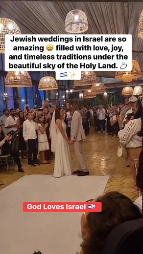 83K views · 3.2K reactions | Jewish weddings in Israel are so amazing—filled with love, joy, and timeless traditions under the beautiful sky of the Holy Land. ✨. God Loves Israel . #FYP #Followers #FollowersReels #IsraelCareFilipino #Amazing #AmazingVideo #Wedding #JavisWedding #Israel #Jerusalem #TelAviv #Palestine #StanWithUs #StandWithIsrael #reels #virals | Israel Care Filipino | Facebook