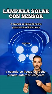 364K views · 2.8K reactions | Lámpara con panel solar y sensor de movimiento #lamparasolar | Nelito1 | Facebook