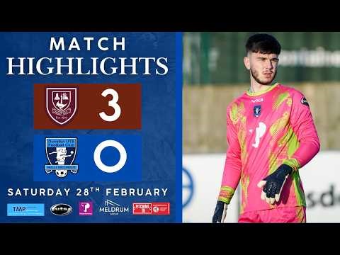 Emley AFC 3 Dunston UTS 0 | Pitching In Northern Premier League East Highlights