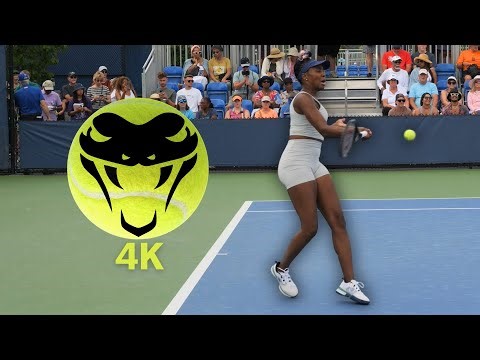 Venus Williams Forehand & Backhand in Slow Motion 4K – Tennis Training