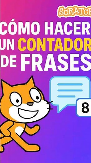 Cómo hacer un contador de letras en Scratch 💬🧠#ContadorScratch #Programación
