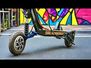 DIY ELECTRIC SCOOTER MADE FROM HOVERBOARD | HOMEMADE