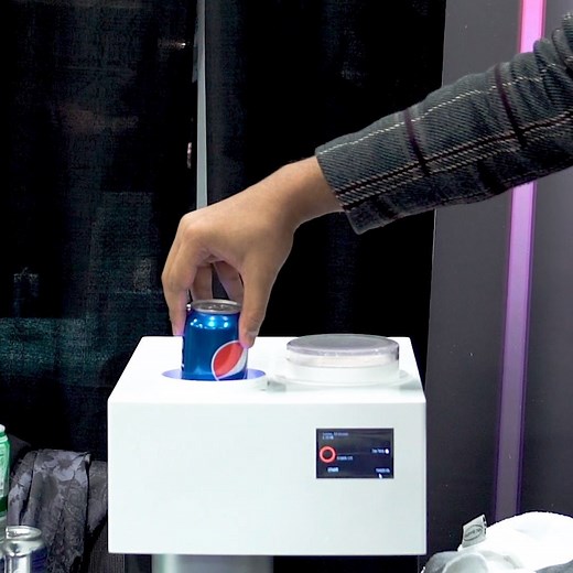 21K views · 62 reactions | Now, this is pretty cool. (Pun intended) With some water and Juno's rapid chiller, you can take hot coffee, a lukewarm can of soda, or even food and significantly lower its temperature in just a couple of minutes. #CES | WIRED | Facebook