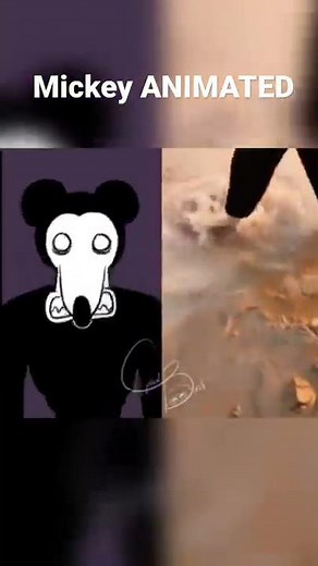 Look At Those Nice White Shoes ANIMATED Mickey Mouse by @CynicalBash2 #shorts