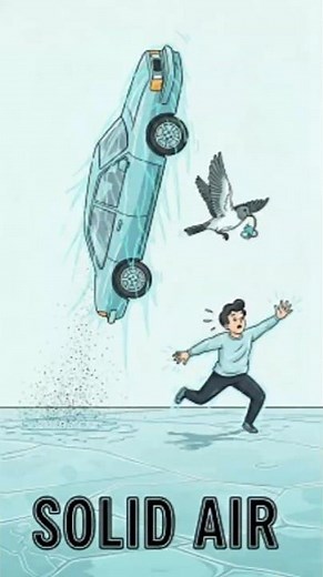 What If Air Became SOLID for 1 Second?