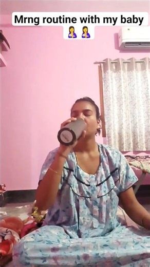 #dailyvlog 🌅🌅mrng routine with my baby 🧚🤱🤱🥰#shortvideo #minivlog #vlog