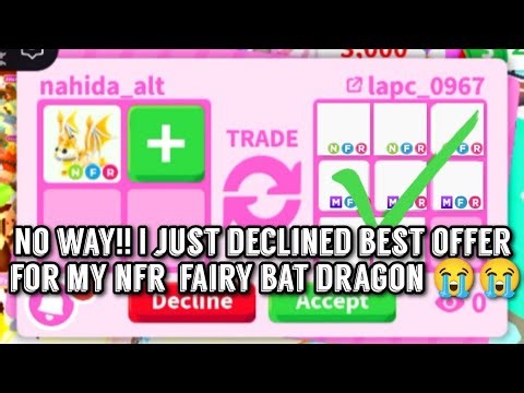 OMG😱 INSANE WIN OFFERS FOR MY NFE FAIRY BAT DRAGON ( MASSIVE WIN OR LOSE? )
