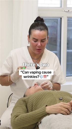 ‏Can vaping cause wrinkles? #lips #lipfiller #wrinkles