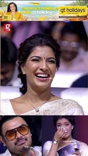 Love you சொல்லும் போதே ❤️ரெண்டு பேரும் கண்கலங்கிட்டாங்க💕#varalaxmi