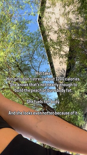 You don’t need to eat less. You need to fuel more, sis. 1200 calories isn’t a badge of discipline.. it’s a red flag. At some point, we’ve all been guilty of thinking eating less was the answer at some point… but here’s what you don’t realize ⤵️ Chronic under-eating is often the reason your body isn’t changing the way you want it to. When calories stay too low for too long: 🔥 Your metabolism slows down 💤 Your energy tanks - workouts suffer 🍫 Hunger cravings skyrocket Your body isn’t broken - i