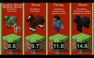 Minecraft速度比较（2020）