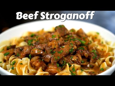 The Secret To Delicious Beef Stroganoff | Dinner in Less Than 30 Minutes
