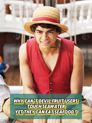 Why Devil Fruit Users Can Eat Seafood But Not Touch Seawater