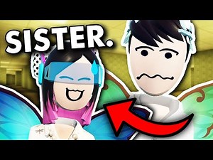 My Sister Plays Rec Room HORROR GAMES?!