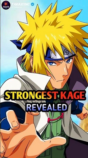 Kishimoto Finally Reveals The Strongest Kage in Naruto History #Naruto #minato #NarutoShippuden