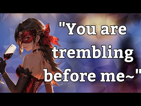 {ASMR} Seductive rival unmasks you at the masquerade ball [Fdom][Whispering][Teasing][ASMR roleplay]