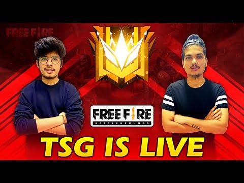 FREE FIRE LIVE || RUSH RANK PUSH TO HEROIC - TWO SIDE GAMERS IS LIVE WITH BOMB SQUAD