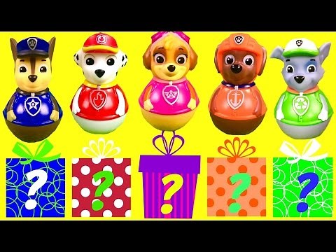 PAW PATROL Weebles Play on Seal Island