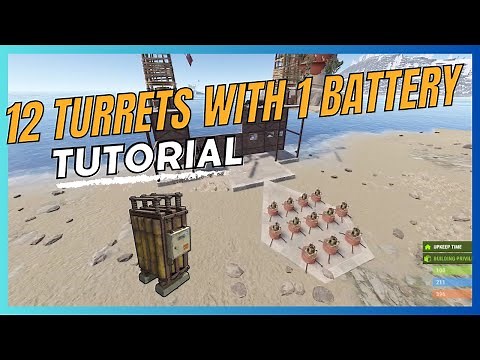 How to Set Up 12 Auto Turrets in 2024