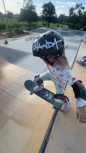6-Year-Old Opal Conquers a 13.5ft Vert Drop!