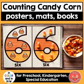 Candy Corn Counting - Math Activities - Snack Time- Preschool, Special Education