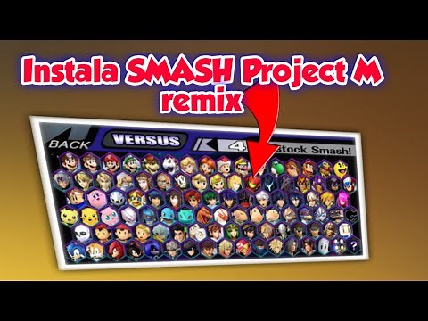 🎮COMO tener SUPER SMASH BROS PROJECT M REMIX en 2021, Analisis y TUTORIAL. BRAWL MOD, FT SPOOKY✨⬇️
