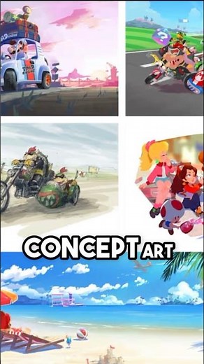 Concept Art For Mario Kart World Switch 2
