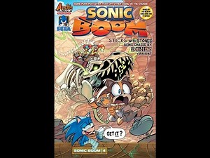 Sonic Boom Comic Issue 4: Sticks and Stones