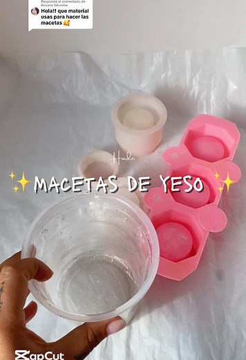Cómo hacer macetas con yeso: Tutorial paso a paso