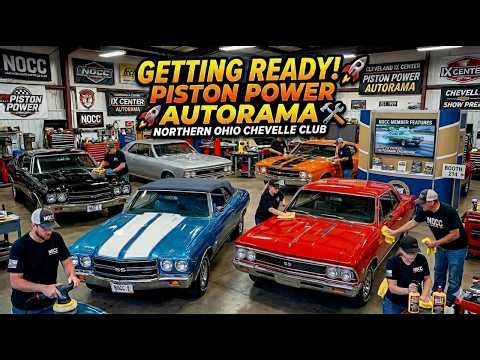 Northern Ohio Chevelle Club Gets ready for Piston Power Show 2026