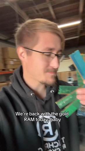 SellYourBoards.com on Instagram: "Here’s what your gold computer RAM is worth 🤪 #gold #money #scrap #computer #RAM"