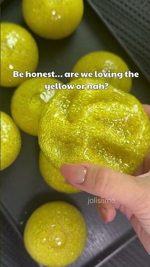 New Yellow Nebula Stress Ball 💛 Squishy, Crunchy, and So Pretty!