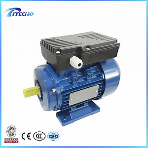 [Hot Item] 220V 50Hz 60Hz 2800rpm 1.5kw 2HP AC Electric Motor Single Phase Motors with 100% Copper