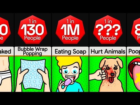 Comparison: Weirdest Things People Enjoy (Part 2)